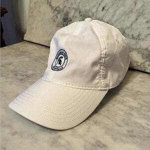 Legacy White and Gray Athletic Cap